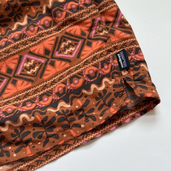 Patagonia Baggie Shorts Orange and Pink Size Large - Picture 4 of 9